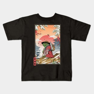 Wandering Toad Ukiyo Kids T-Shirt